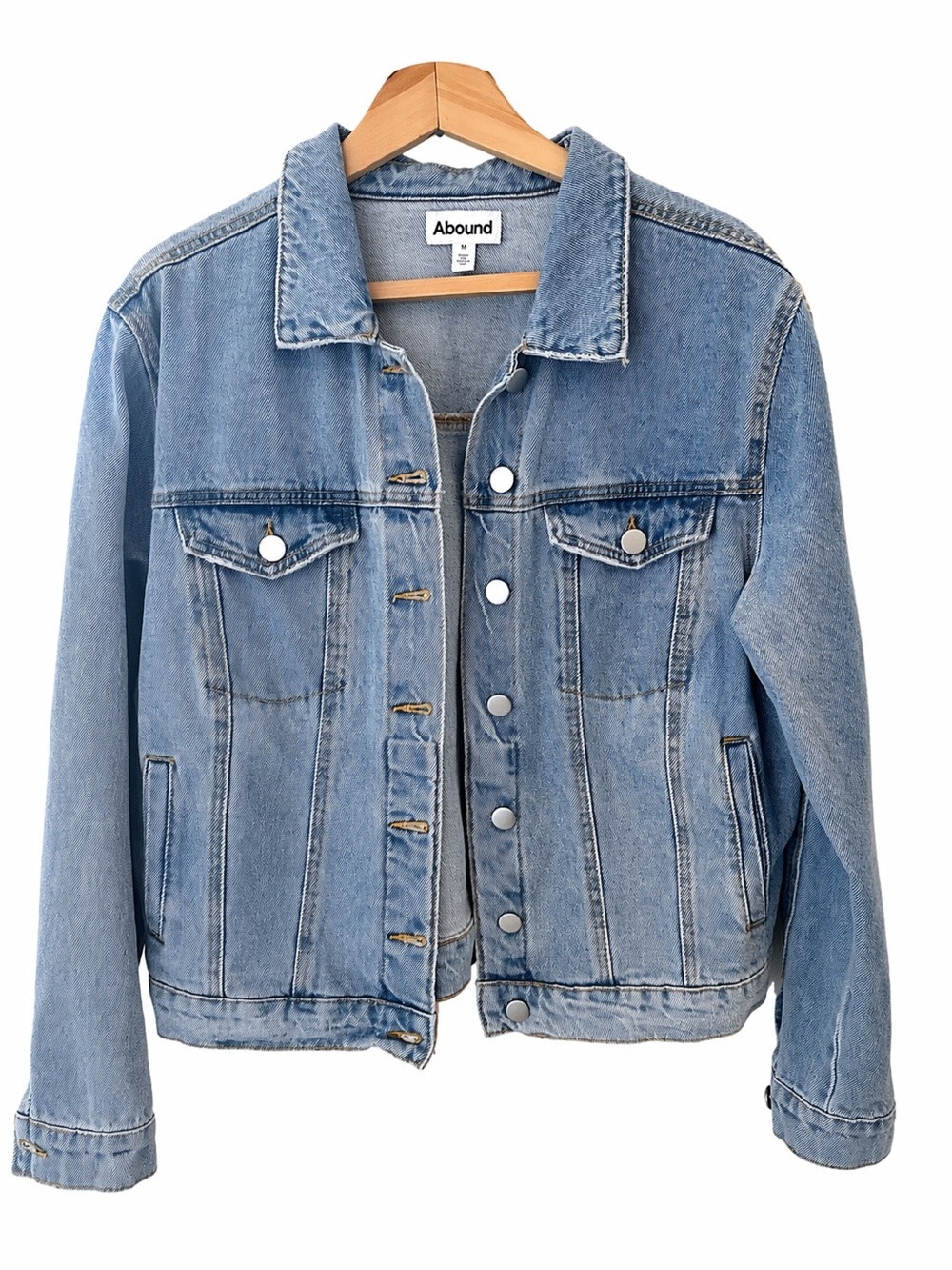 Abound Blue Denim Streetwear Jacket